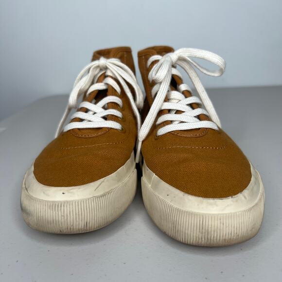 Everlane Canvas High Top Sneakers Size 6.5 - Picture 6 of 9